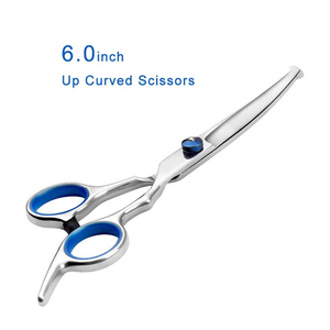 Ensemble de ciseaux de coiffure professionnels réutilisables en acier inoxydable pour animaux de compagnie - Product Image 2