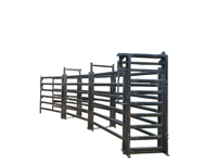Panneaux d'élevage robustes, panneaux de enclos pour bovins et panneaux de corral portables pour ferme d'élevage