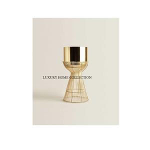 Maceta de metal hecha a mano de diseño premium asequible con soporte compacto para eventos de regalo o decoración personal de mejoras para el hogar - Product Image 2