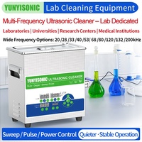 Laboratorium Elektrische Ultrasone Badunit 40kHz Visuele Frequentie Vermogen Aanpassing Gelvorming Versnelling Cosmetische Hydrogel Collageen Alginaat