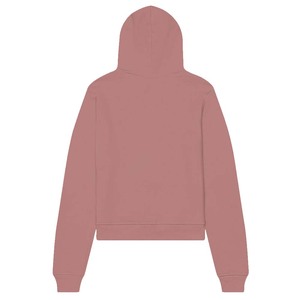 Bella + เสื้อฮู้ด7519คลาสสิกของผู้หญิงผ้าแคนวาสสีม่วงเข้ม - Product Image 6