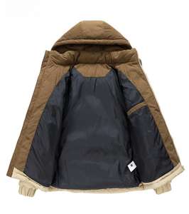 Summer Warm Thin Puffer <b>Jacket</b> Professional Breathable <b>Waterproof</b> Long Sleeve Men <b>Women</b> Front Logo - Product Image 5