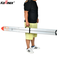 Échelle de caravane pliable en aluminium à usage unique, 2x3-2x6 marches, portable, pour camping-car, avec logo personnalisé OEM, fournie directement par l'usine