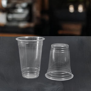 Viet Nam Factory Wholesale Disposable 95mm Single Wall Eco Friendly <b>Plastic</b> <b>Cups</b> Custom Logo Iced Coffee Tea PP/PET Beverages - Product Image 5