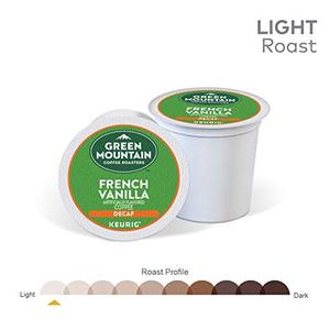 Cápsulas de café descafeinado Green Mountain Coffee Roasters French Vanilla para Keurig, tostado ligero, 72 unidades - Product Image 4