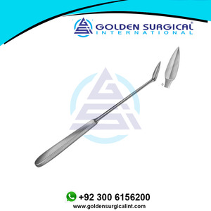 <b>Surgical</b> Ayre Cone Knife With Wooden Handle Handle Blade <b>Surgical</b> Medical Dissection <b>Instruments</b> - Product Image 3