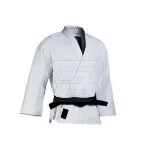 Tenue de Judo en Coton Blanc 2026 la Plus Vendue, Ensemble Sportif Personnalisable OEM pour Adultes, Vente en Ligne, Vêtements d'Arts Martiaux MMA - Product Image 4