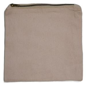 Pochette de maquillage en coton 100% pour femmes, motif floral personnalisé, mini, durable, écologique, réutilisable, sac à fermeture éclair, sac cadeau simple - Product Image 6