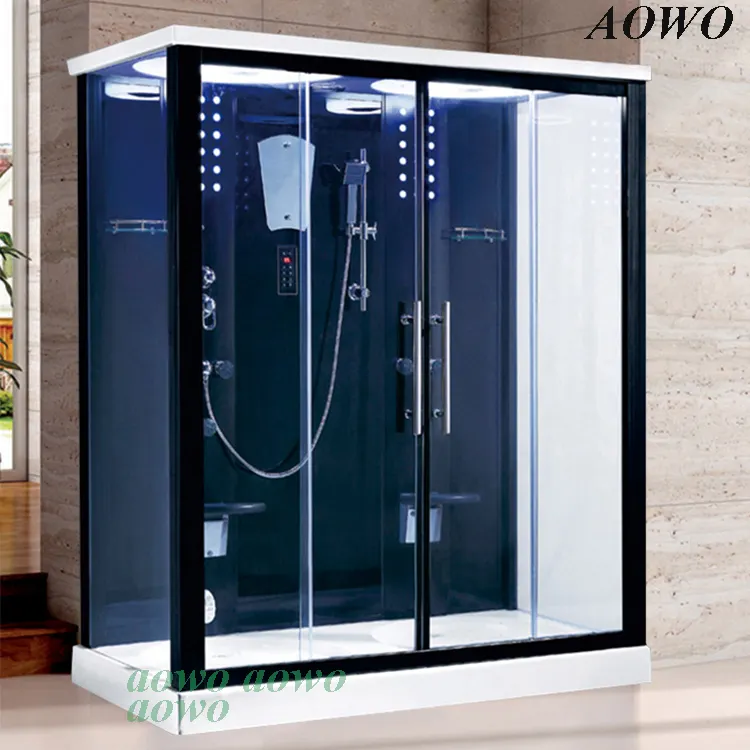 Doccia jaqozi steam cabina hidromasaje jakuzzy sauna room waterproof icd tv luxury chiuso idromassaggio doccia vichy