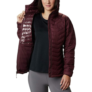 Nouveau design de veste bouffante coupe-vent de qualité supérieure, vestes bulles à capuche et fermeture éclair avec logo personnalisé pour femmes - Product Image 2