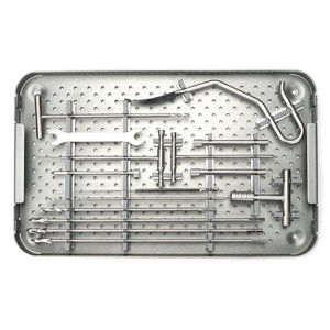 Juego de instrumentos de cirugía ortopédica de grado alemán de calidad superior potencia Manual certificada CE para fijación cervical posterior de la columna vertebral - Product Image 3