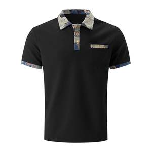 เสื้อเชิ้ตแขนสั้นลำลองไซส์ใหญ่สำหรับผู้ชาย คอปกแบบเป็นทางการ ลายทาง มีกระเป๋า ผลิตจากผ้าถัก เป็นมิตรกับสิ่งแวดล้อม จากผู้ผลิตโดยตรง - Product Image 3