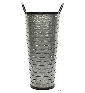 Top Vente En Gros Lait Peut Vase Table Top Dernière Arrivée Abordable Vase Rustique Galvanisé Pot De Fleur Traditionnel Designer - Product Image 4