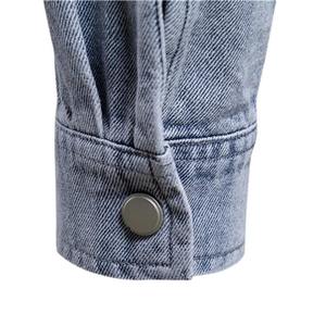 Ventes en gros de vestes en toile pour hommes, style streetwear, écologiques, respirantes, 100% coton, vêtements d'extérieur, teinture unie, XS, hiver, service OEM - Product Image 3