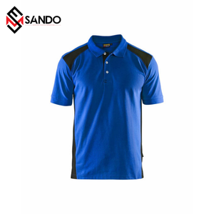 Camiseta de trabajo de 100 algodón, ropa de trabajo para construcción, Polo OEM, venta al por mayor - Product Image 2