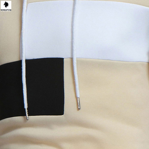 เสื้อฮู้ดแบบสวมหัวของผู้ชายผ้าฝ้าย100% สีทึบลำลองขนาดพลัสไซส์ย้อมสีล้วนสำหรับฤดูหนาวออกแบบได้ตามต้องการ - Product Image 6