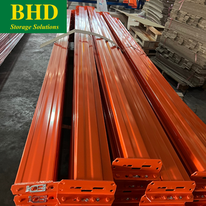 Adjustable Industrial Step Beams Powder Coated Heavy Duty Pallet <b>Racking</b> <b>System</b> Corrosion Protection 500-5000kg Capacity High - Product Image 2