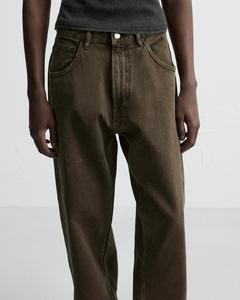 กางเกงยีนส์ทรงหลวมสำหรับผู้ชายแบบสั่งทำสไตล์วินเทจ - Product Image 6