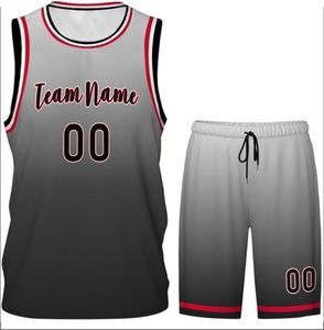 Maillot de basket-ball unisexe personnalisé avec logo imprimé numériquement, vêtements de sport en polyester de haute qualité, respirant, antibactérien, anti-UV, taille plus - Product Image 2