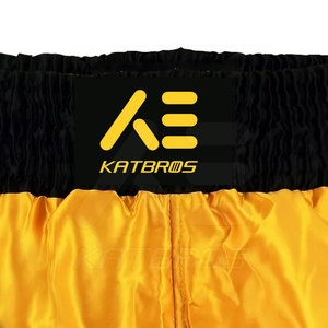 กางเกงคิกบ็อกซิ่ง MMA สำหรับผู้ชาย KATBROS INDUSTRY ลดราคาพิเศษ ผลิตจากไนลอน/โพลีเอสเตอร์ ทนทาน น้ำหนัก 140 กรัม สีพื้นเรียบ - Product Image 4
