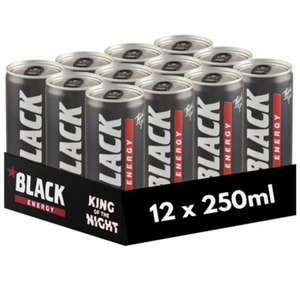 Compre Original Black Energy Drink 250ml x 24 latas/Black Energy Drink a precio de descuento - Product Image 1