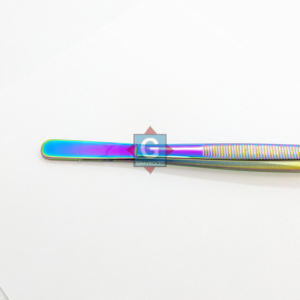 Cooking Tweezers Tongs 12-Inch <b>Rainbow</b> Straight Stainless Steel CE Certified Eco-Friendly <b>Light</b> Weight Dishwasher Safe 20-Piece - Product Image 3