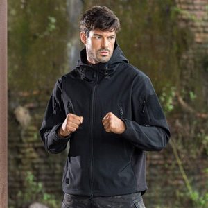 Wholesale Mens Windproof Waterproof Breathable Plain Softshell <b>Jacket</b> - Product Image 5