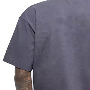 T-shirt pour homme 2025, style OEM, 100% coton, 260g, haute qualité, écologique, respirant, séchage rapide, manches courtes, design personnalisé, vente - Product Image 6