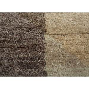 พรมขนสัตว์ถักมือสีเบจและสีน้ำตาลลายแบบนามธรรมสำหรับห้องนั่งเล่น ทางเข้าบ้าน และโถงทางเดินสำหรับวัยรุ่น-AIWL-3008 - Product Image 3