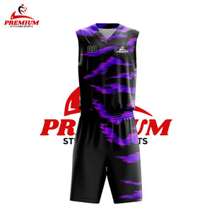 Uniformes de Baloncesto con Logotipo Personalizado, Jersey de Poliéster Transpirable para Hombres y Estudiantes, Impresión por Transferencia de Calor, Antibacteriano, Secado Rápido - Product Image 5
