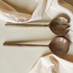 Ensemble de cuillères de cuisine jetables en bois d'olivier de qualité supérieure, biodégradables, avec logo personnalisé pour les fêtes et la cuisine - Product Image 3