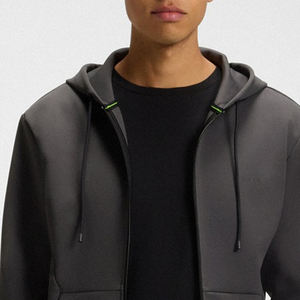 Tissu respirant et confortable pour un ajustement décontracté, sweat-shirt pour homme à prix d'usine, couleur unie, prix bas, dernier design, manches longues - Product Image 2