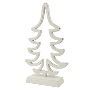 Luxury Hammered Copper Metal <b>Christmas</b> Tree Sculpture With Natural Wood Base Tabletop Decoration Home Accent Figurine Low Price - Product Image 5