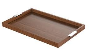 Service de nourriture en bois fait à la main et plateau en bois décoratif vaisselle de décoration de maison dernière conception - Product Image 3
