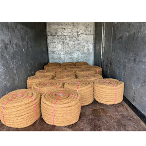 Cuerda duradera y flexible hecha de fibra de coco, perfecta para artesanías rústicas, jardinería, atado marino y exhibiciones de productos - Product Image 2