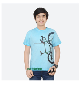 T-shirts pour enfants avec logo personnalisé, vêtements d'été pour garçons, vente en gros directe d'usine, fournisseur en Inde - Product Image 5