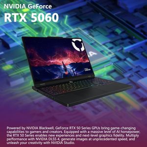 Portátil para Juegos Lenovo Legion 5 Pro con IA, Pantalla OLED de 16 Pulgadas y 2560x1600 a 165Hz, AMD Ryzen 7 de 8 Núcleos, 32GB DDR5, SSD de 1TB, GeForce RTX 5060, Listo para Enviar - Product Image 6