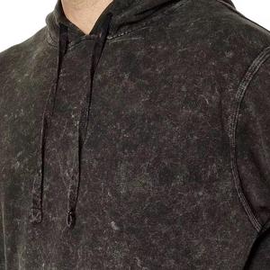 Conjunto de Sudadera con Capucha y Pantalones Deportivos de Alta Calidad con Lavado Ácido, Diseño Personalizado - Product Image 3