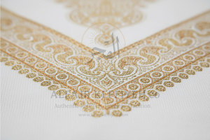 Servicio OEM, Shemagh Kashmirí Musulmán de Alta Calidad, Dorado, Tamaño Personalizado, Transpirable, Duradero, Ligero, Para Todas las Temporadas, Nueva Llegada - Product Image 6