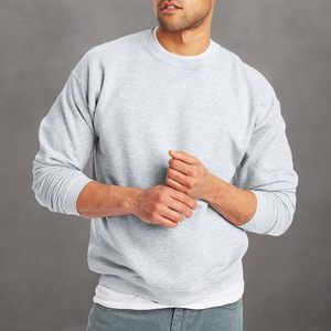 เสื้อสเวตเชิ้ตมีฮู้ดโอเวอร์ไซส์สำหรับผู้ชายเสื้อสเวตเตอร์ผ้าฝ้ายหนาเปิดไหล่ตกโลโก้แบบกำหนดเอง450GSM - Product Image 5