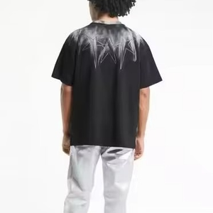 Nueva camiseta personalizada para hombre, ropa de calle de alta calidad en blanco, 100% algodón, ajuste holgado, estampado de calidad para Fitness, camisetas para hombre - Product Image 4