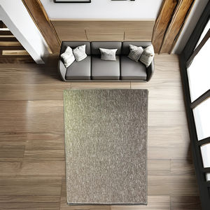 Ensemble de tapis de jute de salon de grande taille fabriqués à la machine, tapis antimicrobiens réversibles et très durables conçus en stock - Product Image 3