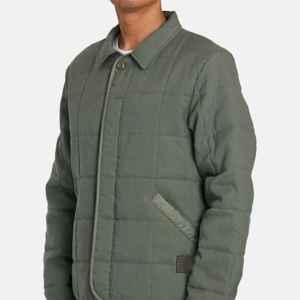 Chaqueta abullonada ligera para hombre: cálida y resistente al agua, perfecta para actividades de invierno y al aire libre - Product Image 5