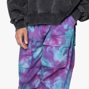 High-Quality <b>Men's</b> <b>Tie</b>-Dyed Cargo Pants - Stylish, Durable, and Perfect <b>for</b> Casual Wear and Outdoor Activities - Product Image 3