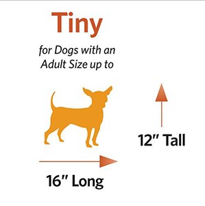 Lit pour chien à la cannelle de 18 pouces ou lit pour chat avec traversin confortable | Idéal pour les races de chiens XS et s'adapte à une cage de chien de 22 pouces entretien facile - Product Image 6