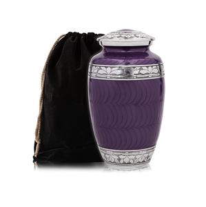 ที่มีคุณภาพสูงอุปกรณ์งานศพโลหะโกศเผาศพสำหรับการรักษามนุษย์เถ้าศพอุปกรณ์โลหะโกศ - Product Image 1