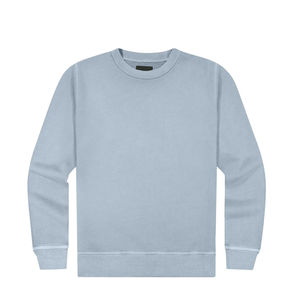 Nouveauté Sweat-shirt décontracté pour homme, coupe classique, uni, délavé au soleil, 100% coton, design personnalisé, chaud, confortable pour l'hiver - Product Image 5