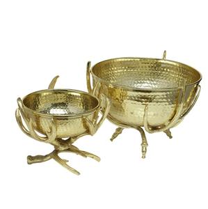 ใหม่ตกแต่งโต๊ะชามเป้าหมายอลูมิเนียมฐานหินอ่อนสําหรับตกแต่งบ้านโรงแรมงานแต่งงานตกแต่งคุณภาพระดับพรีเมียม - Product Image 6