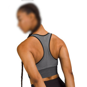 Soutien-gorge de sport pour femmes de haute qualité, tissu en spandex et polyester durable, parfait pour la salle de sport, le fitness, le yoga, l'entraînement et les vêtements de sport décontractés - Product Image 4
