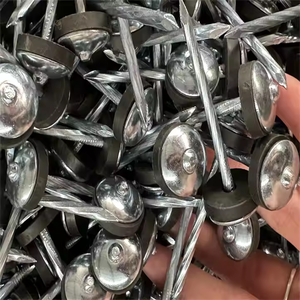 Chiodi ondulati con Lavatrici, prezzo basso della fabbrica e alta qualità, per coperture. - Product Image 5